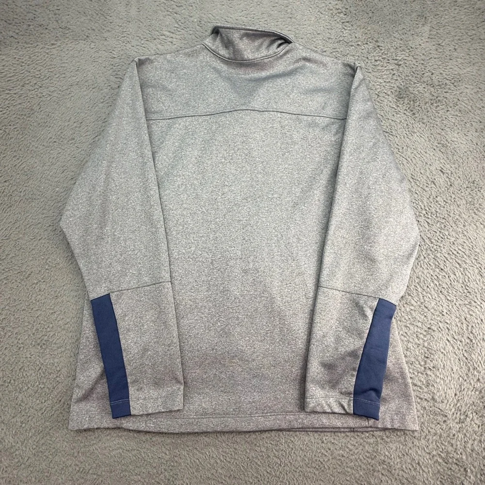 The North Face Canyonlands Mens XL‎ Gray 1/2 Zip Fleece Lined Chest Pocket